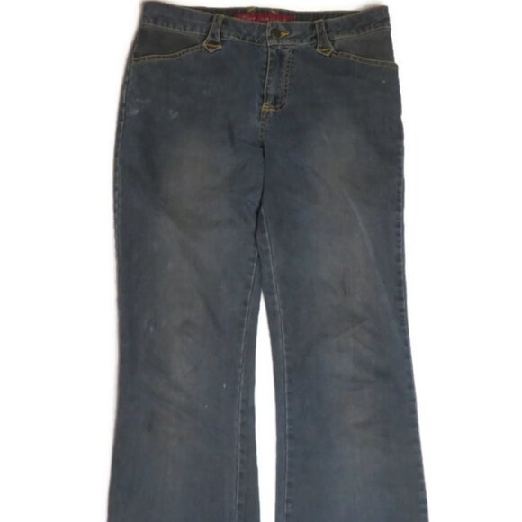 Moe Flare‎ Blue Jeans Womens 28 More of Everything Cotton Denim - Picture 2 of 7